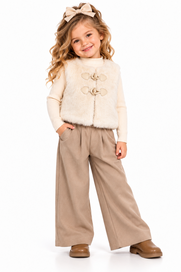 3-delige set luna beige