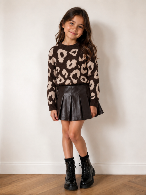 Setje jaelynn leopard