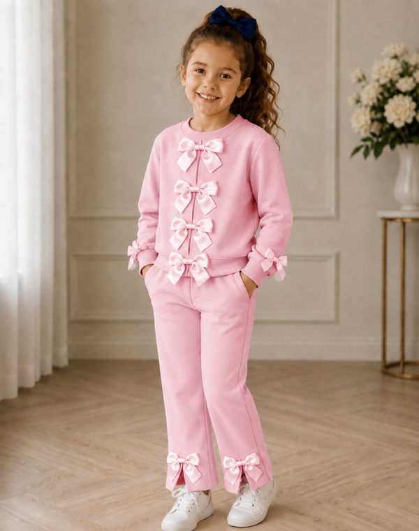 Luxery legging set pink