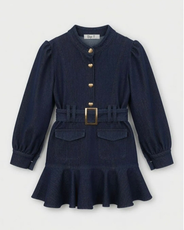 Special edition dress jeansblauw