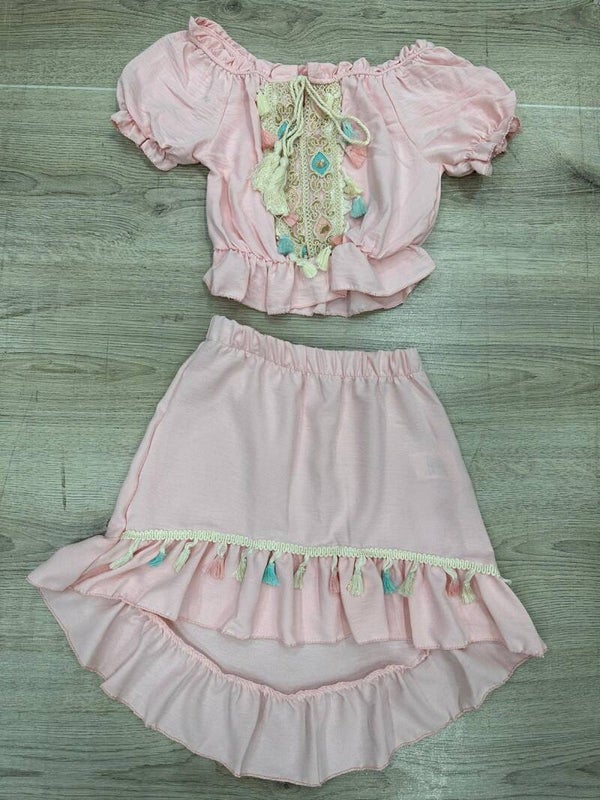 Ibiza set roze