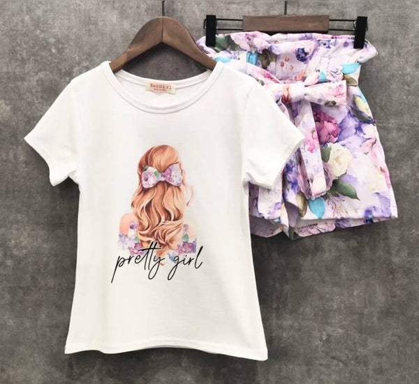 Pretty girl set paars