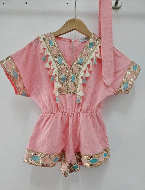 Ibiza jumpsuit pink