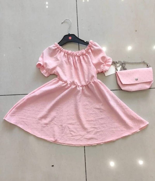 Jurkje glam roze