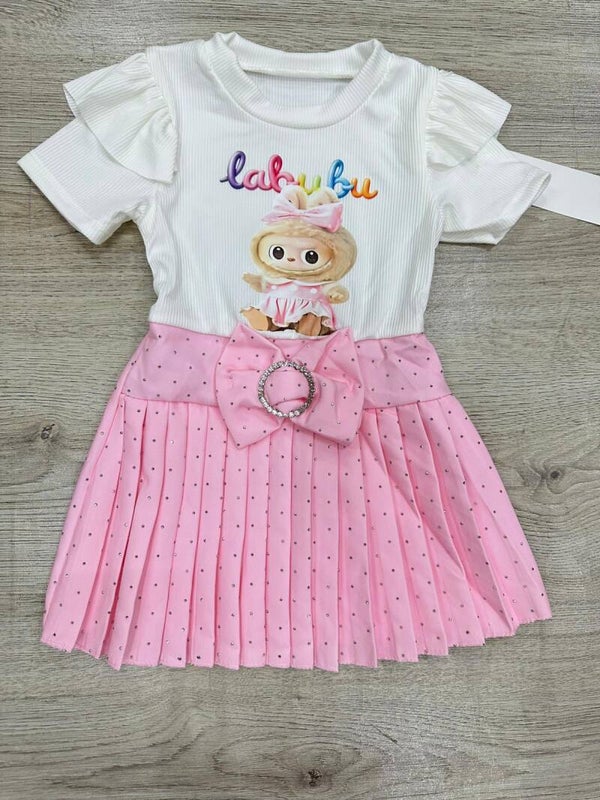 Labubu jurkje roze