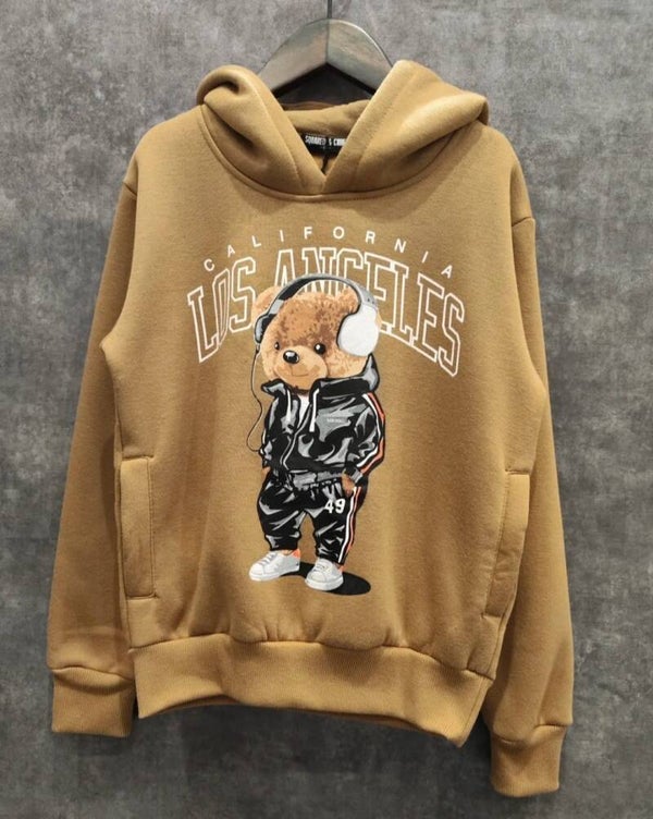 Hoody los Angeles camel