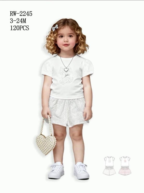 Zomerset broderie wit