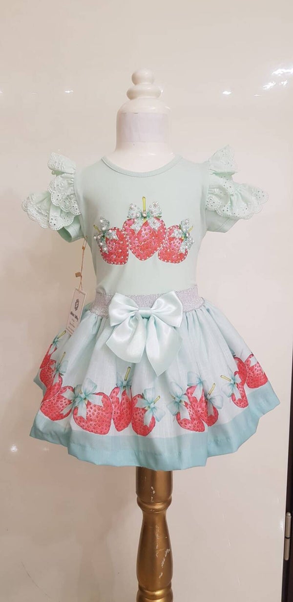 Luxery strawberry set mint