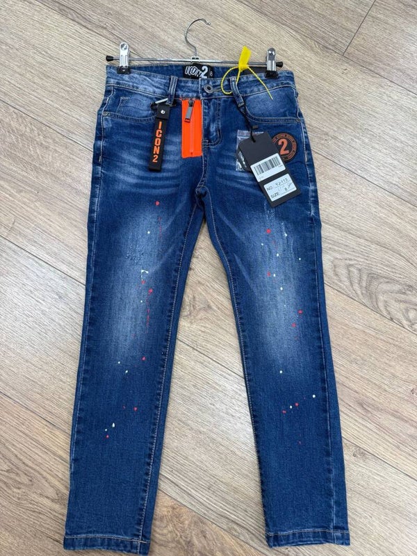 Icon jeans fel orange