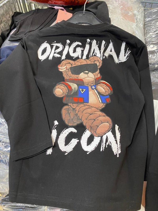 Icon longsleeve zwart