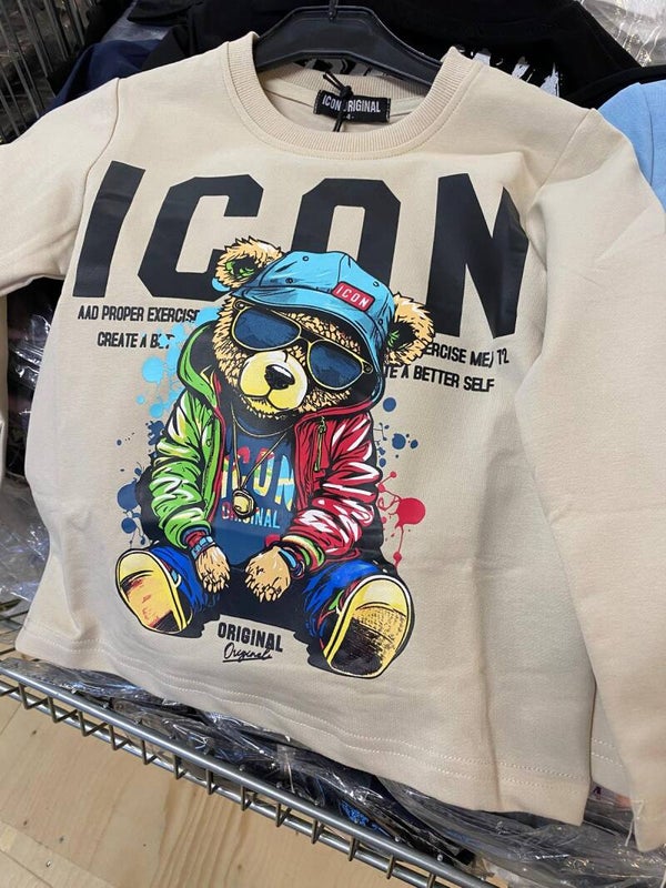 Icon longsleeve beige