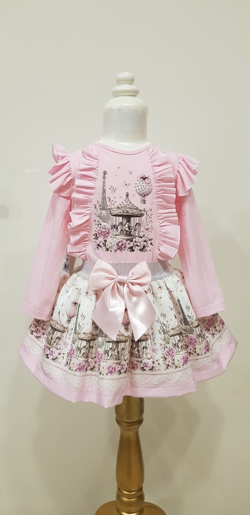 Luxery set carousel roze