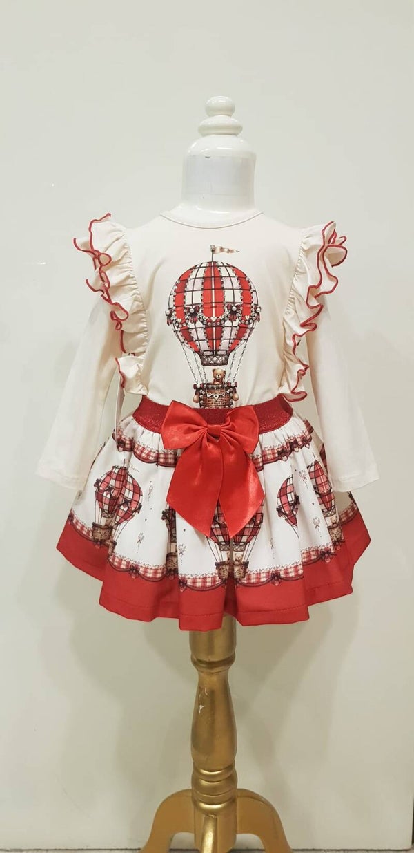Luxery set balloon royal red