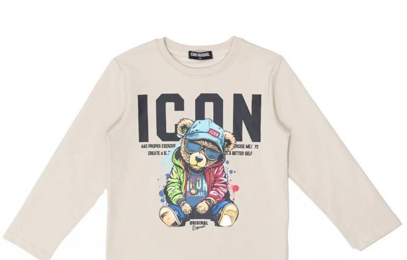 Icon longsleeven beer beige