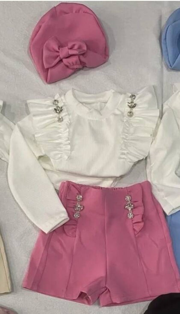 Setje italian hot pink