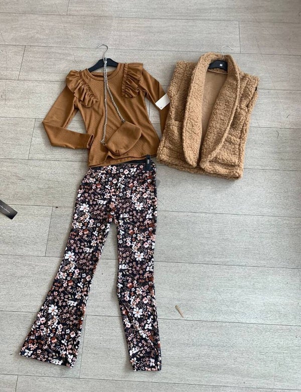 Setje girl power flower