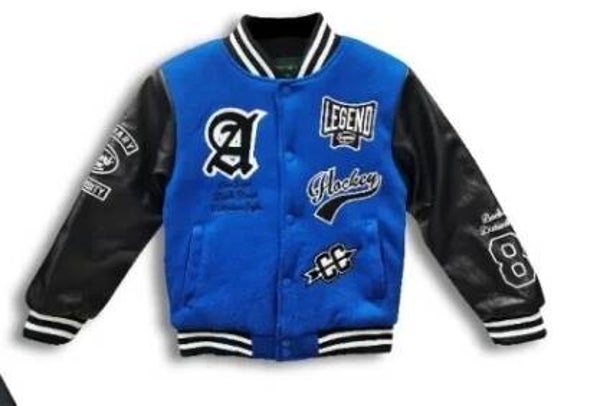 Baseball jas blauw