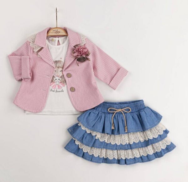 Luxery girlset sweet pink