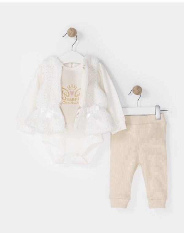 Prinses set creme