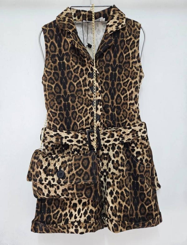 Leopard jumpsuit