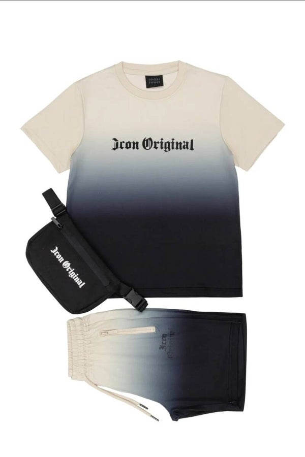 Icon set dip dye beige