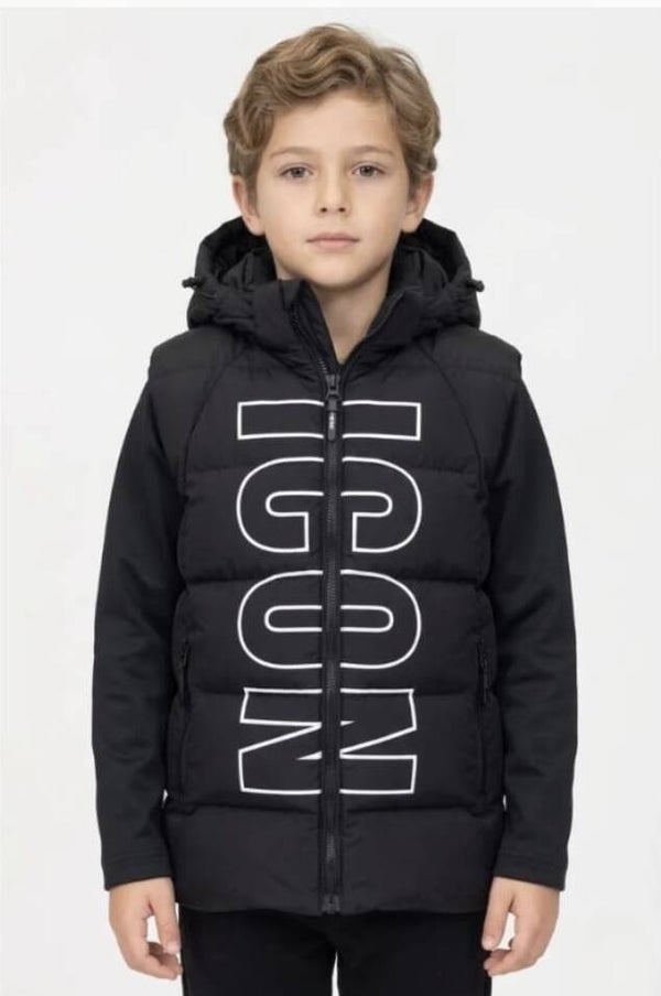 Icon bodywarmer black