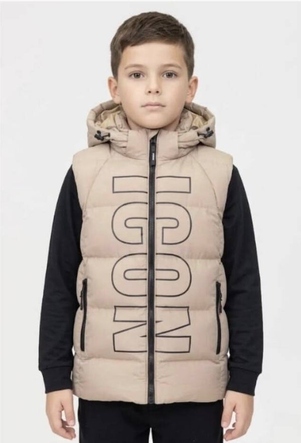 Icon bodywarmer beige 1