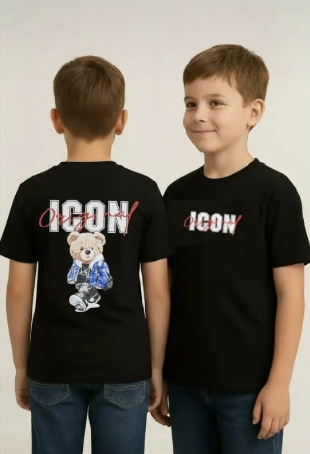 Icon shirt zwart