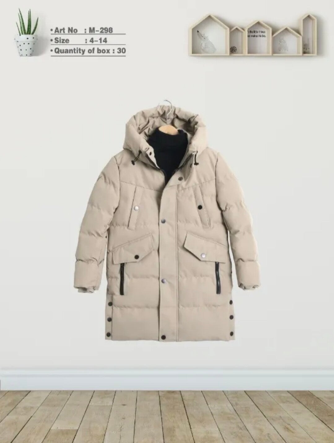 Jongens winterjas