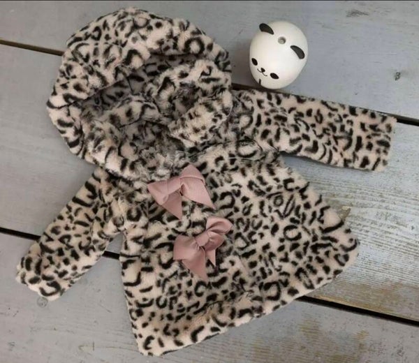Leopard winterjas