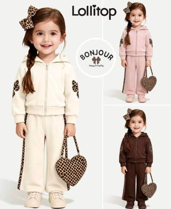 Setje my leopard beschikbaar in 3 kleuren