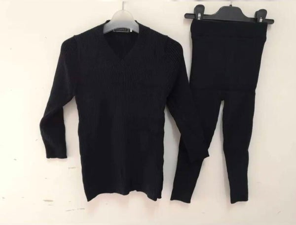 Confy set zwart