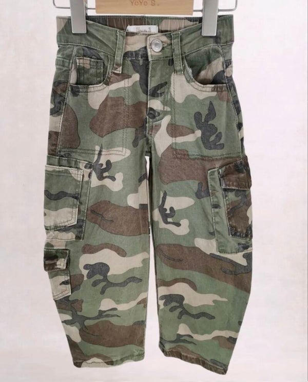 Camouflage broek