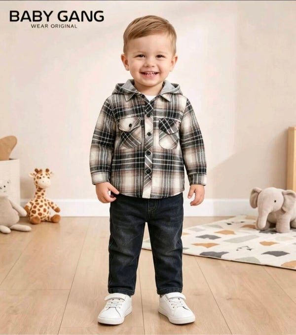 2-delige set Jantje met longsleeve eronder