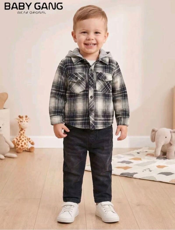 2-delige set Jan met longsleeve eronder