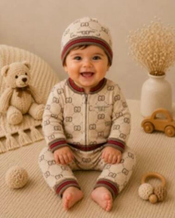 Luxery baby set beige