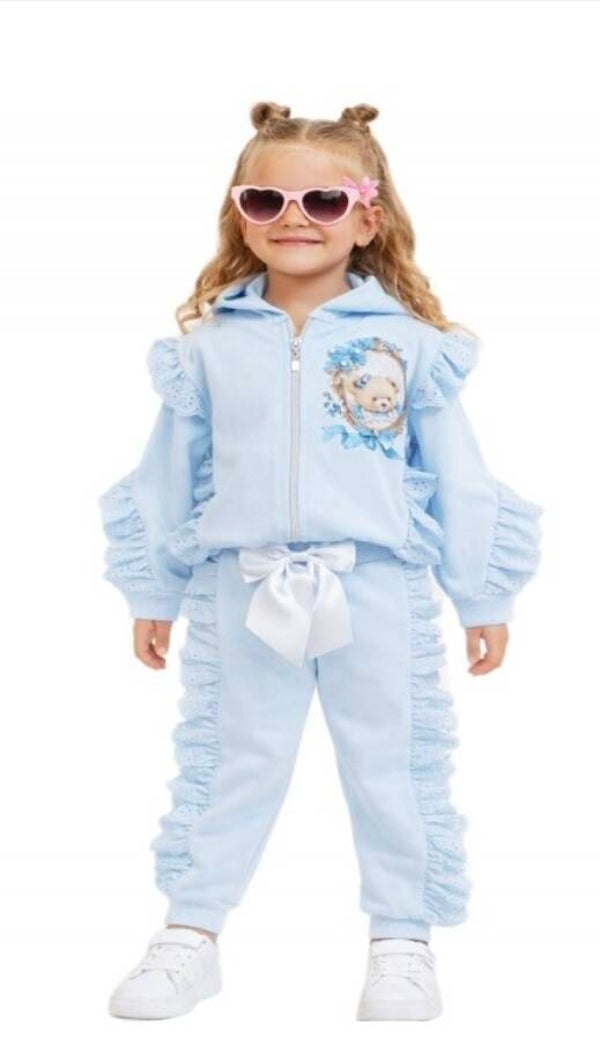 Luxery suit blue bear