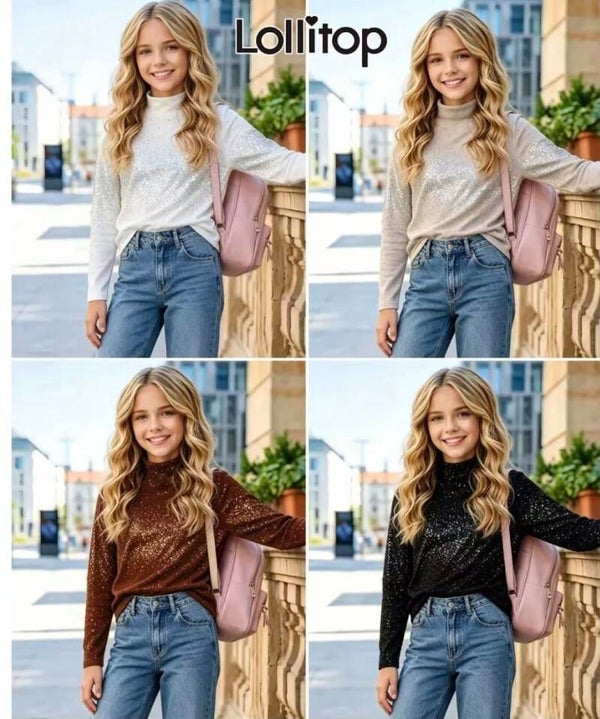 Truitjes glamourus is 4 kleuren