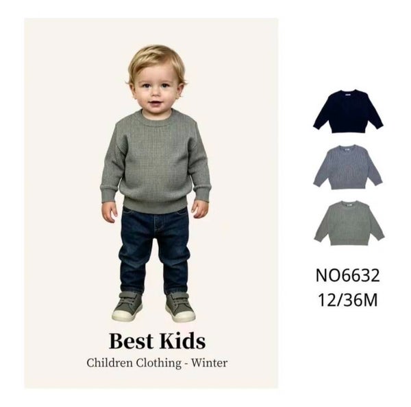 Trui in 3 kleuren