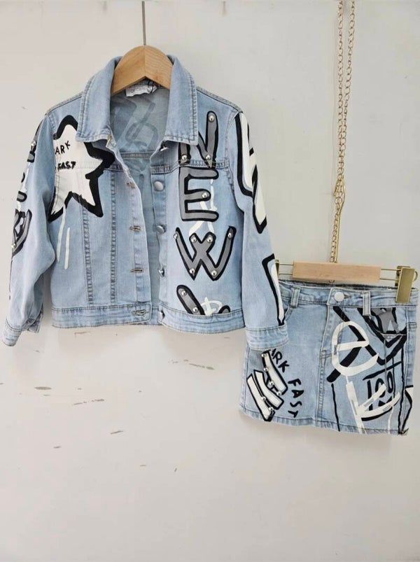 Jeans set 2 delig