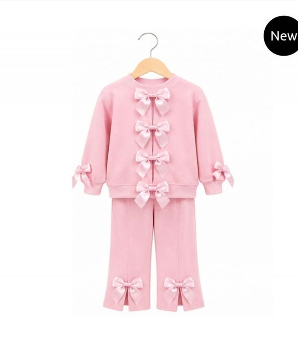 Luxery legging set pink