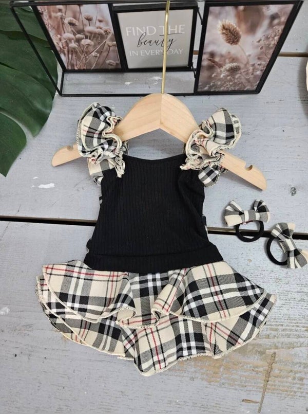 Black summer dress