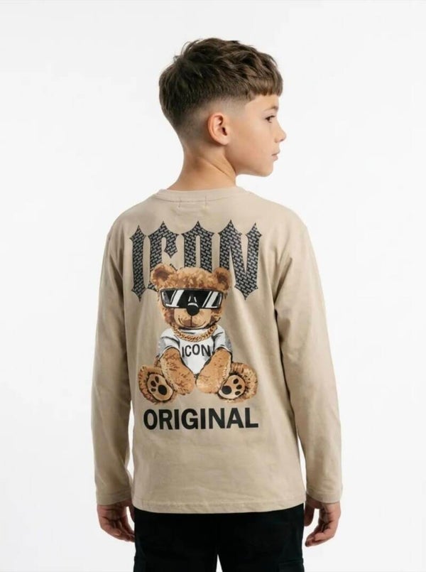 Icon longsleeve beige