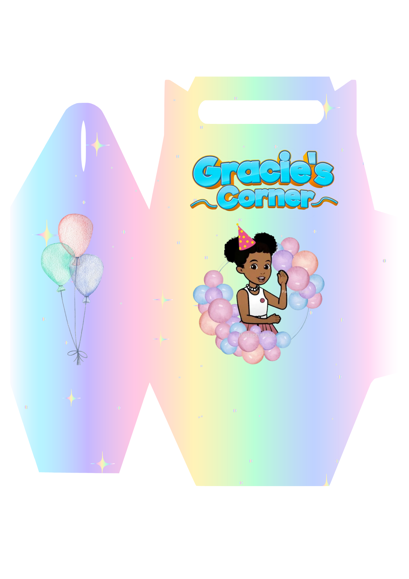 Gracie's corner traktatiedoos digitaal