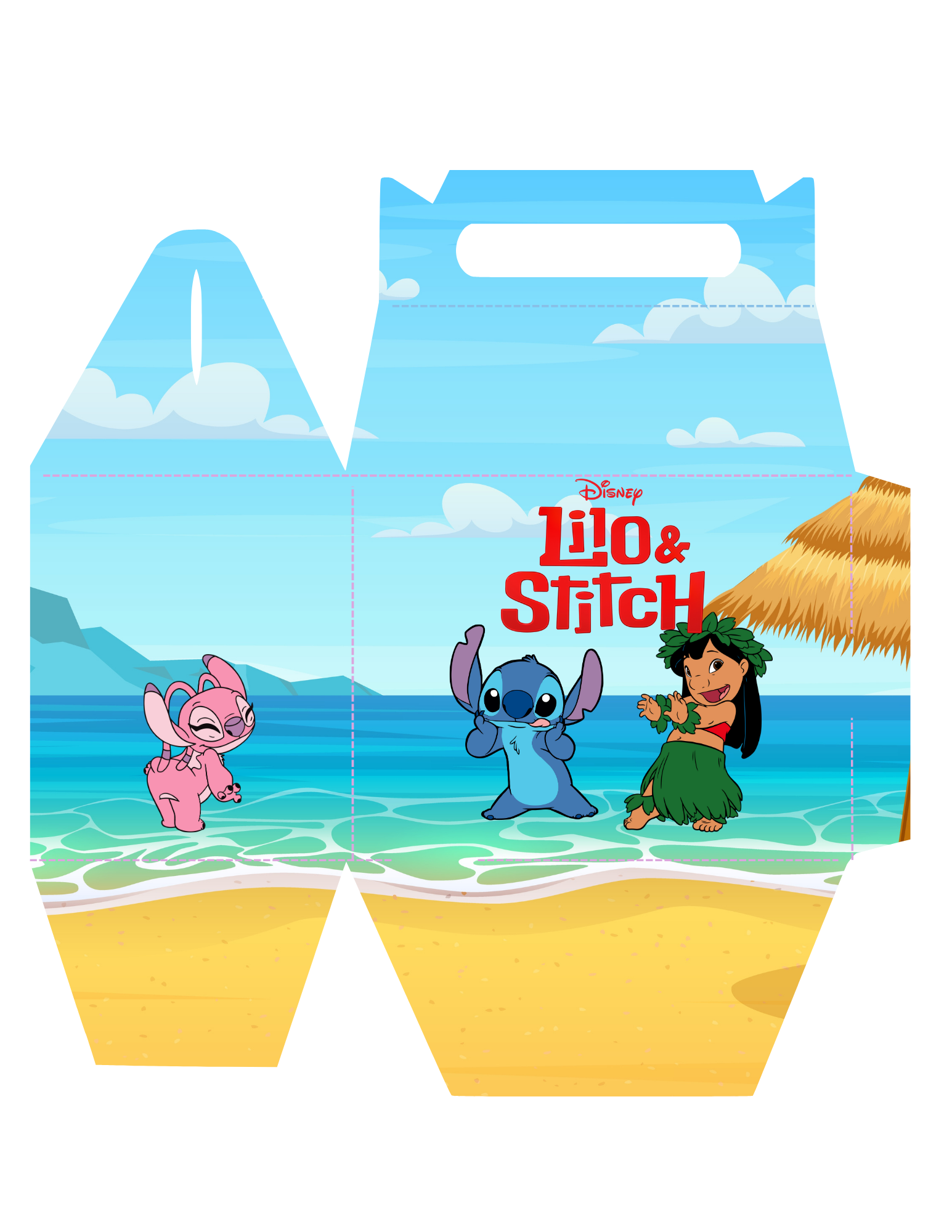 Lilo & stitch traktatiedoos digitaal