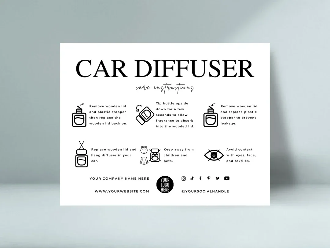 Glass Car Freshiner