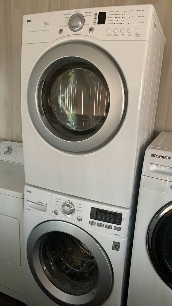 lg front loader washer and dryer set