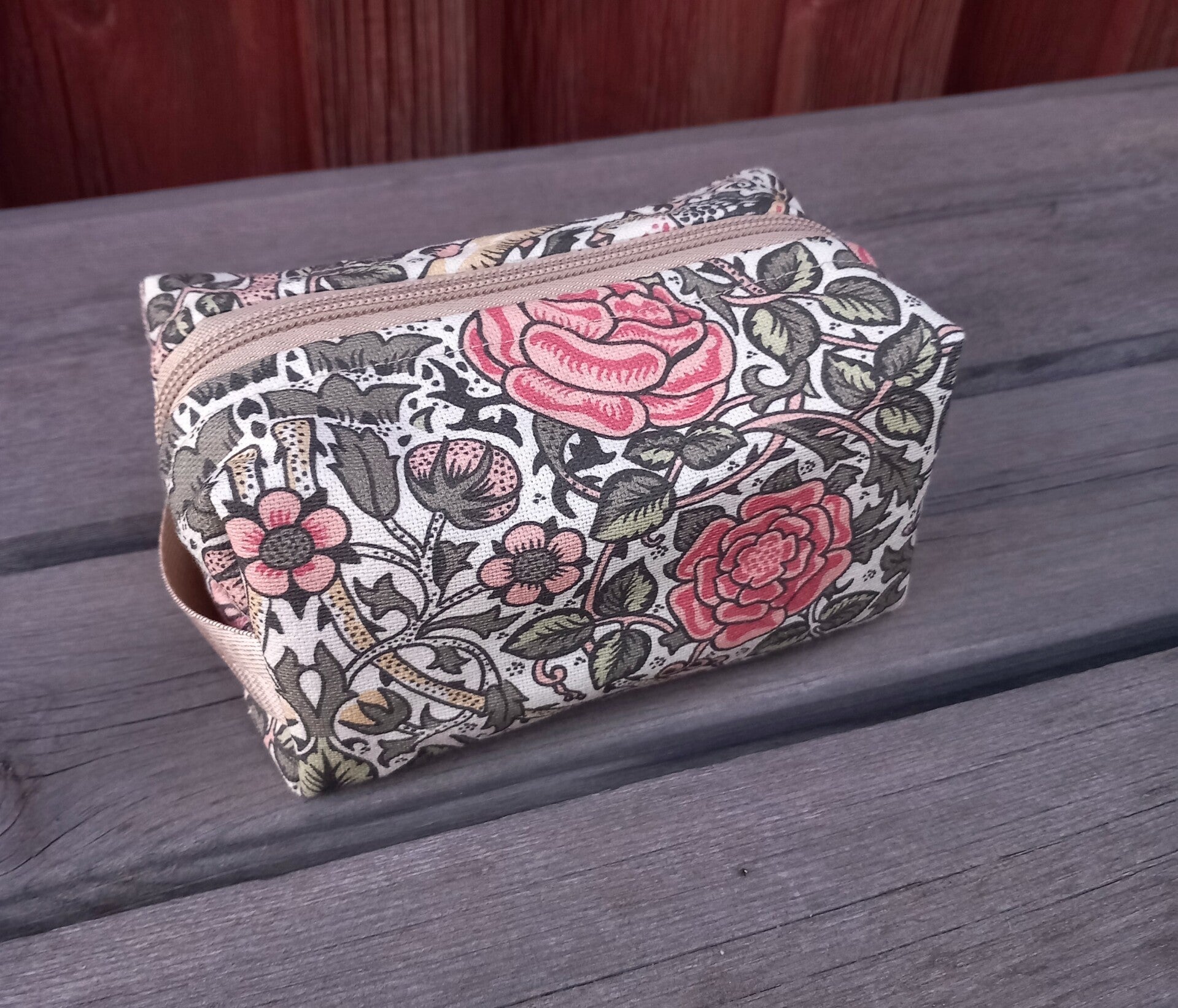 Necessär Birds and roses, liten