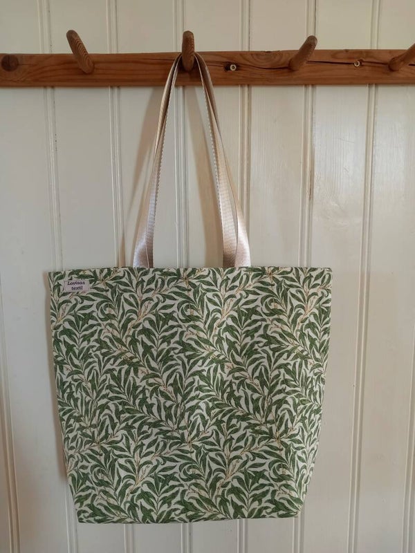 Enkel tygkasse / tote bag Grön