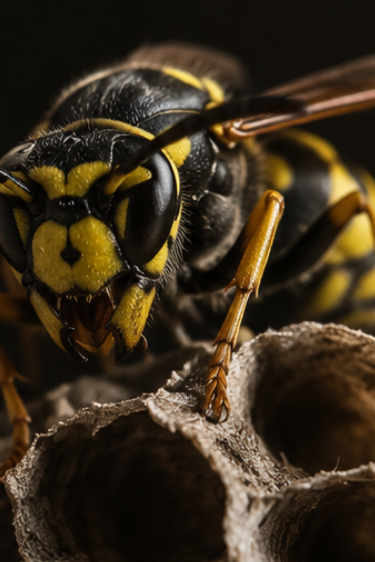 Wasp nest treatment for a North Shore property